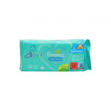 PAMPERS FRESH CLEAN BABY SCENT 52`S